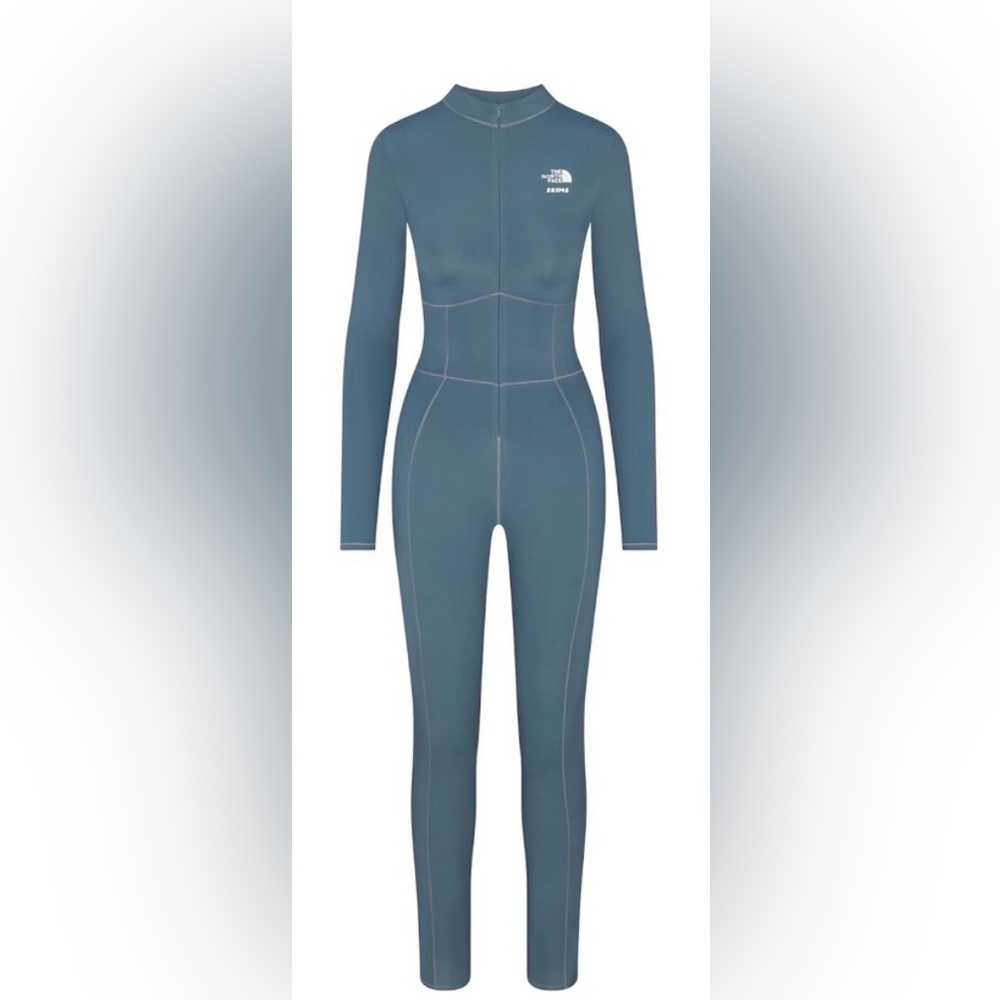 THE NORTH FACE X SKIMS REFINA BODYSUIT KYANITE L NWT